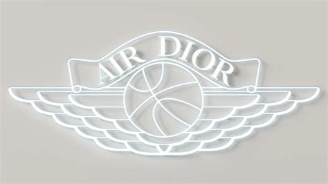 dior x jordan logo